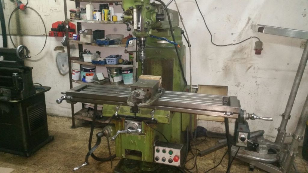 A drill press seized by IDF troops on August 4, 2016, in al-Qubeiba, north of Mevasseret Zion, which is believed to have been used to create illegal guns. (IDF Spokesperson's Unit) A drill press seized by IDF troops on August 4, 2016, in al-Qubeiba, north of Mevasseret Zion, which is believed to have been used to create illegal guns. (IDF Spokesperson's Unit)