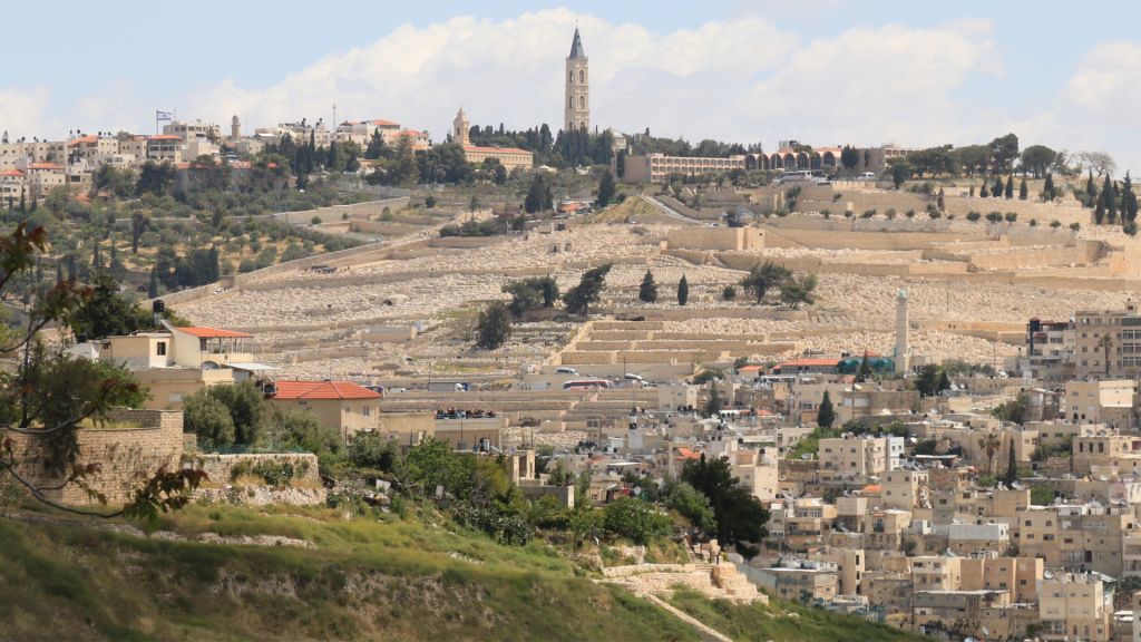 The Abu Tor overlook, built on the scene of fierce fighting in the Six Day War, was opened to the public last year. (Shmuel Bar-Am) The Abu Tor overlook, built on the scene of fierce fighting in the Six Day War, was opened to the public last year. (Shmuel Bar-Am)