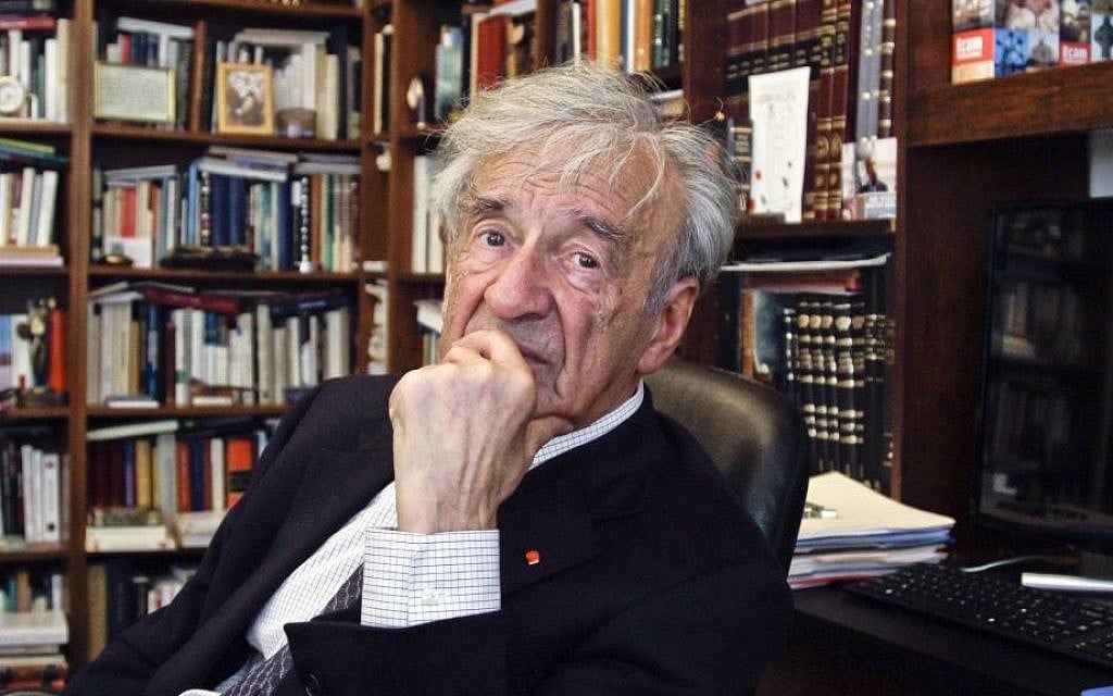 Elie Wiesel in his office in New York, September 12, 2012. (AP Photo/Bebeto Matthews) Elie Wiesel in his office in New York, September 12, 2012. (AP Photo/Bebeto Matthews)