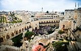 A view of a 2015 Sacred Music Festival event at the Tower of David Museum (Courtesy Noam Shognovsky)