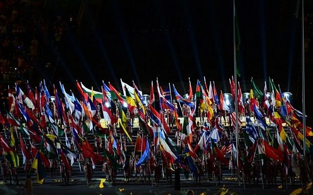 View of the opening ceremony of the Paralympic Games at Maracana Stadium in Rio de Janeiro, Brazil, on September 7, 2016. (AFP/Tasso Marcelo) View of the opening ceremony of the Paralympic Games at Maracana Stadium in Rio de Janeiro, Brazil, on September 7, 2016. (AFP/Tasso Marcelo)