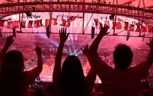 View of the closing ceremony of the Paralympic Games at Maracana Stadium in Rio de Janeiro, Brazil, on September 18, 2016. (Tasso Marcelo/AFP) View of the closing ceremony of the Paralympic Games at Maracana Stadium in Rio de Janeiro, Brazil, on September 18, 2016. (Tasso Marcelo/AFP)
