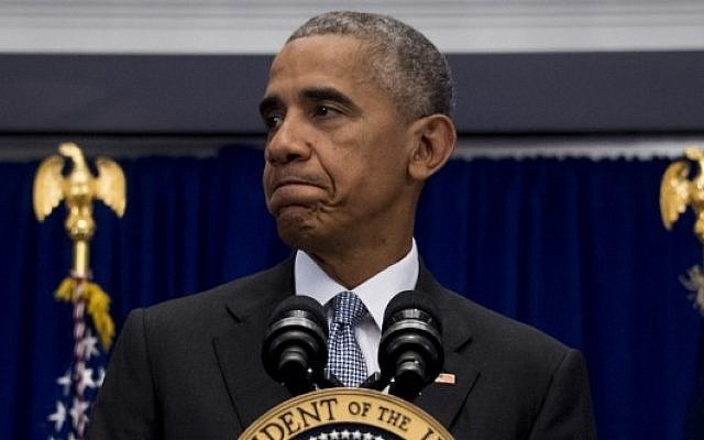 US president Barack Obama delivers a statement on the bombings in New York and New Jersey, in which he warned Americans not to succumb to fear, during a visit to New York on September 19, 2016. (AFP/JIM WATSON) US president Barack Obama delivers a statement on the bombings in New York and New Jersey, in which he warned Americans not to succumb to fear, during a visit to New York on September 19, 2016. (AFP/JIM WATSON)