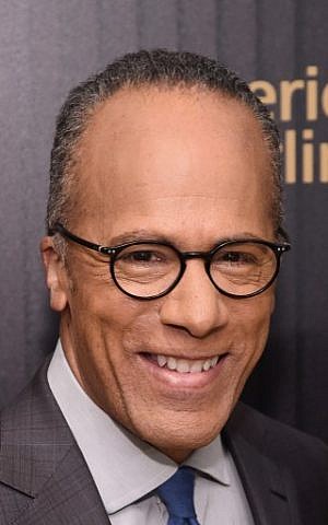 Journalist Lester Holt attending the Hollywood Reporter's 2016 35 Most Powerful People in Media at Four Seasons Restaurant, New York City, April 6, 2016. (AFP/GETTY IMAGES NORTH AMERICA / Ilya S. Savenok) Journalist Lester Holt attending the Hollywood Reporter's 2016 35 Most Powerful People in Media at Four Seasons Restaurant, New York City, April 6, 2016. (AFP/GETTY IMAGES NORTH AMERICA / Ilya S. Savenok)