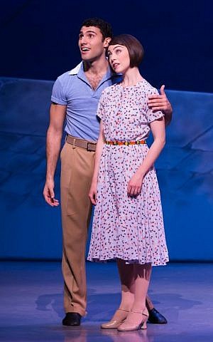Leanne Cope and Dimitri Kleioris in 'An American in Paris,' performed at the Palace Theatre. (Matthew Murphy) Leanne Cope and Dimitri Kleioris in 'An American in Paris,' performed at the Palace Theatre. (Matthew Murphy)