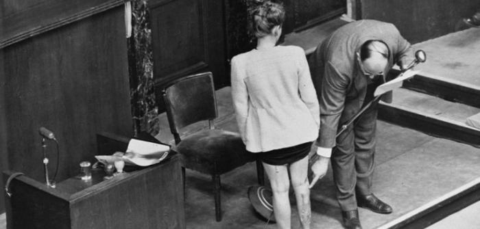 One of 85 witnesses who testified during the 'Doctors' Trial' at Nuremberg, Germany in 1946 (Public domain) One of 85 witnesses who testified during the 'Doctors' Trial' at Nuremberg, Germany in 1946 (Public domain)