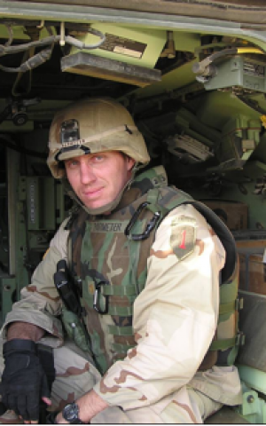 Brynt 'Guy' Parameter in Iraq, 2004. (Courtesy)
