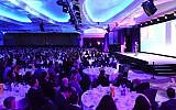 A view of the crowd at the Jewish Federations of North America General Assembly, one of the biggest annual Jewish nonprofit gatherings in North America, Nov. 10, 2015. (JTA)