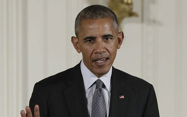 In this Sept. 22, 2016 file photo, President Barack Obama speaks in the East Room of the White House in Washington. (AP Photo/Carolyn Kaster, File) In this Sept. 22, 2016 file photo, President Barack Obama speaks in the East Room of the White House in Washington. (AP Photo/Carolyn Kaster, File)