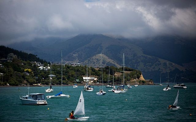 Illustrative photo of a small harbor in New Zealand, February 09, 2016. (Miriam Alster/FLASH90)