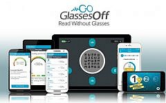 The GlassesOff app on mobile phones (Courtesy)