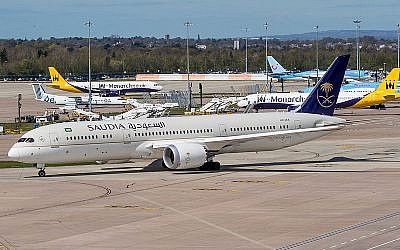 Illustrative photo of a Saudia airliner. (CC-BY-2.0/Wikipedia/Russell Lee)