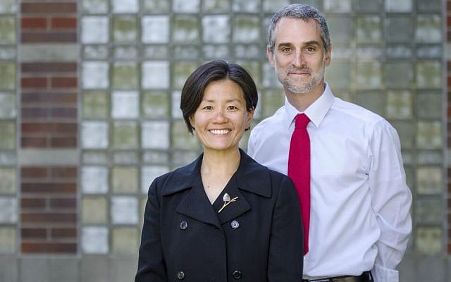 'JewAsian' authors Helen Kim and Noah Leavitt (Matthew Zimmerman Banderas)