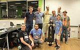 Tikkun Olam Maker's team who worked with Ben (Courtesy)
