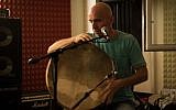 Zohar Fresco at a practice session in Jerusalem, September 20, 2016 (Luke Tress/Times of Israel)