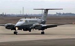 Illustrative: A US Air Force MC-12W reconnaissance aircraft (YouTube screenshot)