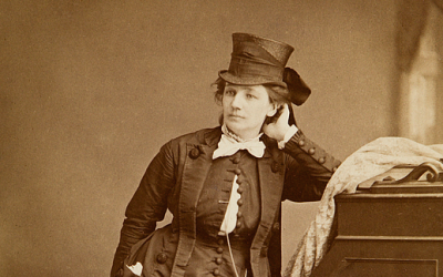 Cabinet photograph of Victoria Woodhull. (Wikipedia/Mathew Brady/Harvard Art Museum/Fogg Museum, Historical Photographs and Special Visual Collections Department, Fine Arts Library/public domain)