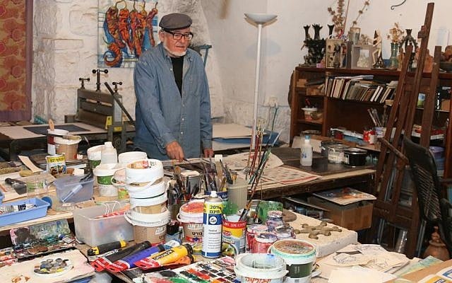 Artwork by Ein Kerem resident Yitzhak Greenfield has been displayed at the New York Metropolitan Museum. (Shmuel Bar-Am) Artwork by Ein Kerem resident Yitzhak Greenfield has been displayed at the New York Metropolitan Museum. (Shmuel Bar-Am)