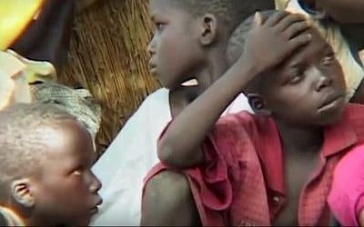 Children in Darfur (Youtube screenshot)