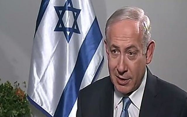 Prime Minister Benjamin Netanyahu in an interview with Channel 2 News, September 24, 2016 (Channel 2 screenshot) Prime Minister Benjamin Netanyahu in an interview with Channel 2 News, September 24, 2016 (Channel 2 screenshot)