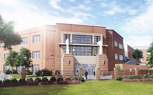 An illustrative photo of James Byrne high school in Spartanburg County, South Carolina. (Facebook via JTA) An illustrative photo of James Byrne high school in Spartanburg County, South Carolina. (Facebook via JTA)