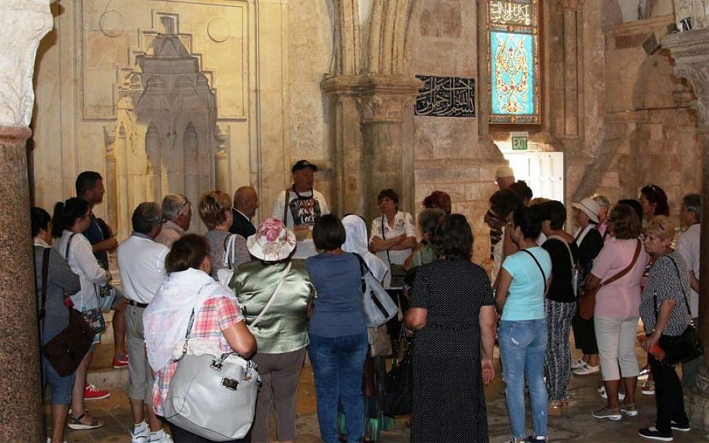 The Cenacle, traditionally believed to be the site of Jesus's Last Supper. (Shmuel Bar-Am)