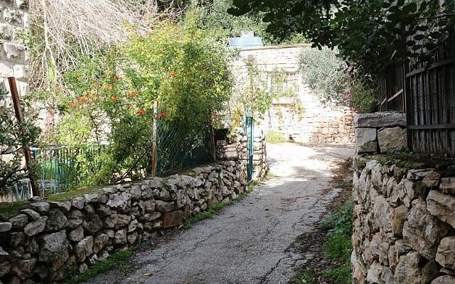 ein-kerem-hamaayan HaMayan street in Ein Kerem. The picturesque neighborhood, home to artist workshops and religious sites, is now a destination for international tourists. (Shmuel Bar-Am)
