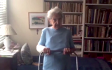New Yorker and Holocaust survivor Gina Zuckerman. (Screenshot from New York Post video, via JTA)