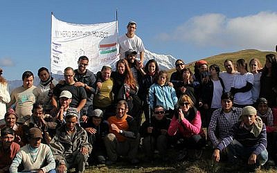 The group of Himalayan trekkers from 'My Hero Brother,' a documentary about siblings (Courtesy 'My Hero Brother')