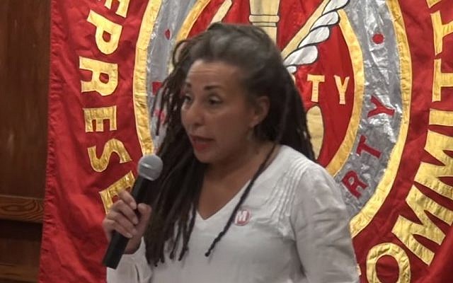 Jackie Walker, vice chair of the Labour group, Momentum (Youtube screenshot)