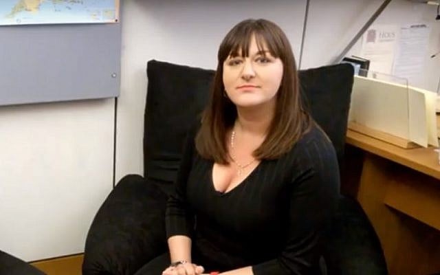 Jewish Labour Party MP Ruth Smeeth (screen capture: YouTube) Jewish Labour Party MP Ruth Smeeth (screen capture: YouTube)