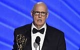 Jeffrey Tambor accepts the award for outstanding lead actor in a comedy series for “Transparent” at the 68th Primetime Emmy Awards, September 18, 2016, at the Microsoft Theater in Los Angeles. (Photo by Chris Pizzello/Invision/AP)