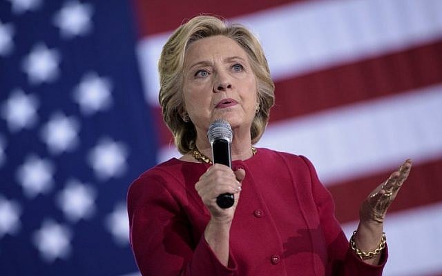 Democratic presidential nominee Hillary Clinton speaks during a town hall meeting October 4, 2016 in Haverford, Pennsylvania. (AFP Photo/Brendan Smialowski) Democratic presidential nominee Hillary Clinton speaks during a town hall meeting October 4, 2016 in Haverford, Pennsylvania. (AFP Photo/Brendan Smialowski)