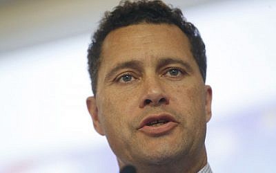 UK Independence Party's Steven Woolfe, a Member of the European Parliament, speaks at the final press conference before the referendum on Britain's vote to leave or remain in the EU, in London,  June 22, 2016. (APo/Alastair Grant, File)