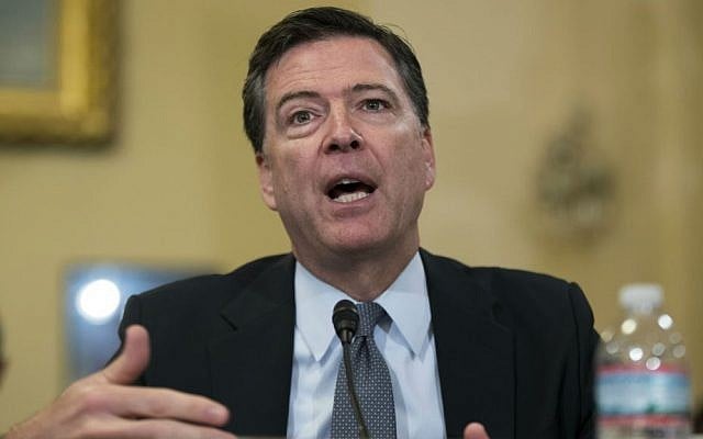 FBI Director James Comey testifies on Capitol Hill in Washington, July 14, 2016. (AP Photo/Evan Vucci, File)