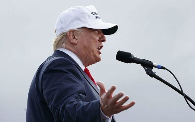 Republican presidential candidate Donald Trump speaks during a campaign rally, Wednesday, Oct. 12, 2016, in Lakeland, Florida. (AP Photo/Evan Vucci) Republican presidential candidate Donald Trump speaks during a campaign rally, Wednesday, Oct. 12, 2016, in Lakeland, Florida. (AP Photo/Evan Vucci)