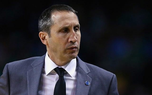David Blatt of the Cleveland Cavaliers looks on during the first quarter against the Boston Celtics at TD Garden on December 15, 2015 in Boston, Massachusetts. (Photo by Maddie Meyer/Getty Images via JTA) David Blatt of the Cleveland Cavaliers looks on during the first quarter against the Boston Celtics at TD Garden on December 15, 2015 in Boston, Massachusetts. (Photo by Maddie Meyer/Getty Images via JTA)