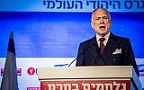 World Jewish Congress president Ron Lauder on March 28, 2016. (Hadas Parush/Flash90)