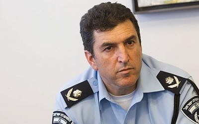 Jerusalem District Police Commander Yoram Halevy (Miriam Alster/Flash90)