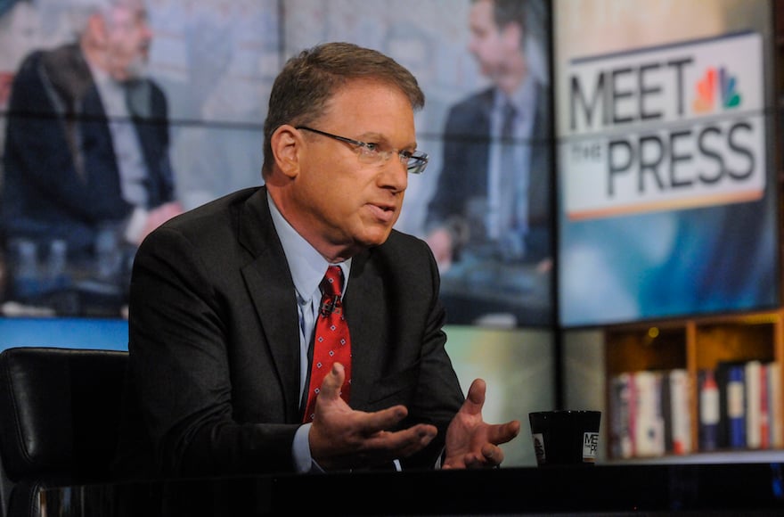 Jeffrey Goldberg on “Meet the Press,” July 13, 2014. (William B. Plowman/NBC/NBC NewsWire via Getty Images, via JTA) Jeffrey Goldberg on 'Meet the Press,' July 13, 2014. (William B. Plowman/NBC/NBC NewsWire via Getty Images, via JTA)