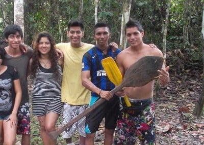 Members of the Jewish community of Iquitos, Peru, visit the nearby Amazonian rainforest in this November, 2012 photo. (Facebook) Members of the Jewish community of Iquitos, Peru, visit the nearby Amazon rainforest in this November, 2012 photo. (Facebook)