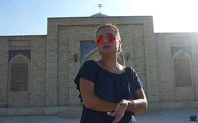 Shirin Yakubov standing in front of Bukhara's Jewish cemetery, September 9, 2016. She says the Jewish community 'has no future' in the Uzbekistani city. (Cnaan Liphshiz/JTA) Shirin Yakubov standing in front of Bukhara's Jewish cemetery, September 9, 2016. She says the Jewish community 'has no future' in the Uzbekistani city. (Cnaan Liphshiz/JTA)