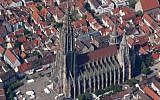 Ulm Minster is the largest church tower in the world (CC BY-SA Karle3, Wikipedia)