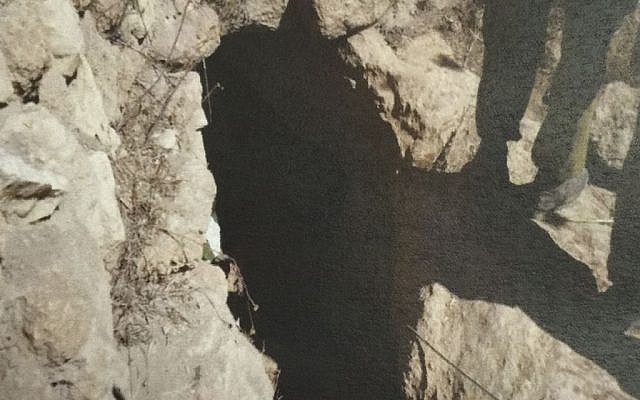 A 4-meter (13-foot) tunnel dug by an Islamic State-inspired cell in the Arab Israeli city of Tayibe. The tunnel, which was abandoned soon after the digging began, was supposed to be used to smuggle weapons under the security fence separating Israel from the West Bank. (Shin Bet)