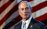 New York Mayor Michael Bloomberg attending the National Tennis Center, Aug. 26, 2013. (Matthew Stockman/Getty Images)