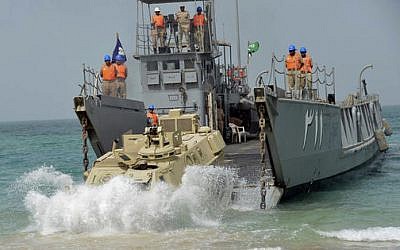 Undated photo shows the Roal Saudi Navy conducts military exercises dubbed Gulf Shield 1 in the Strait of Hormuz and the Sea of Oman. (Saudi Press Agency via AP) Undated photo shows the Royal Saudi Navy conducts military exercises dubbed Gulf Shield 1 in the Strait of Hormuz and the Sea of Oman. (Saudi Press Agency via AP)