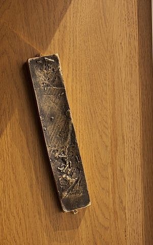 The mezuzot come engraved with the name of streets in Poland on which Jews lived, to remember congregants' Ashkenazi heritage. (Courtesy) The mezuzot come engraved with the name of streets in Poland on which Jews lived, to remember congregants' Ashkenazi heritage. (Courtesy)