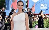 Natalie Portman showing her baby bump at the premiere of her film “Planetarium” at the 73rd Venice Film Festival, Sept. 8, 2016. (Pascal Le Segretain/Getty Images)
