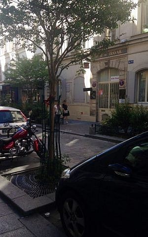 The Ecole de Travail, a vocational magnet school in the Marais. (Lisa Klug/Times of Israel)