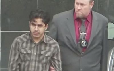 Omar Faraj Saeed Al Hardan admitted as part of his plea deal that he pledged his loyalty to the Islamic State in November 2014 (Screenshot: YouTube)